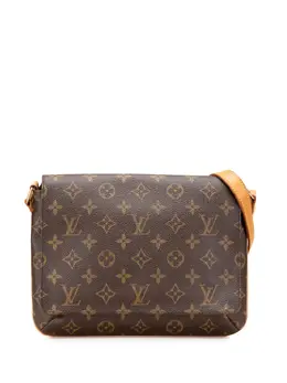 Louis Vuitton Pre-Owned: Коричневая сумка через плечо 