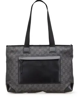 Gucci Pre-Owned: Серая сумка-шоппер 
