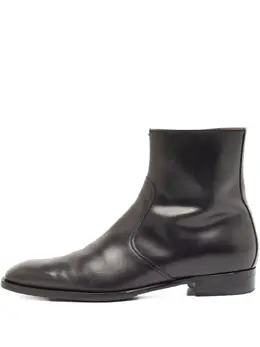 Gucci Pre-Owned: Чёрные ботинки 