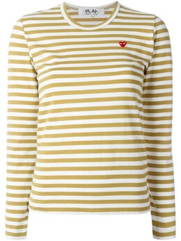 Comme Des Garçons Play: Топ в полоску 