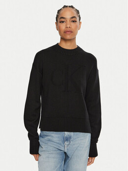 Calvin Klein Jeans: Чёрный свитер 