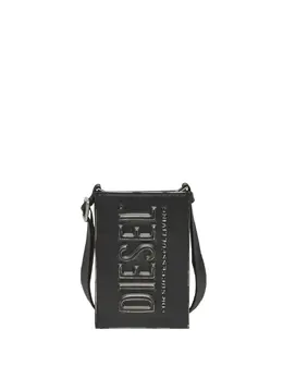 Diesel: Чёрная сумка через плечо 