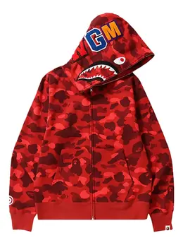 A BATHING APE®: Красная толстовка 