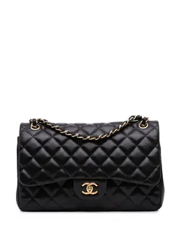 CHANEL Pre-Owned: Чёрная сумка 