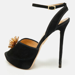 Charlotte Olympia: Чёрные сандалии 