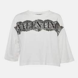 Valentino: Белая футболка 