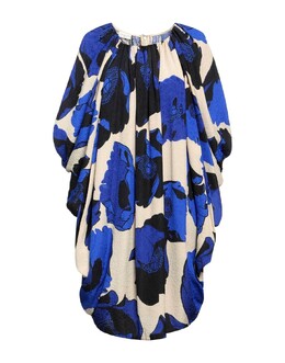 Dries Van Noten: Синее платье 