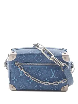 Louis Vuitton Pre-Owned: Голубая сумка через плечо 