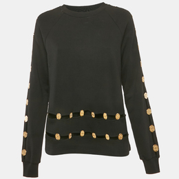 Balmain: Чёрный свитшот 
