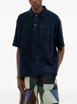 Engineered Garments: Голубое поло 