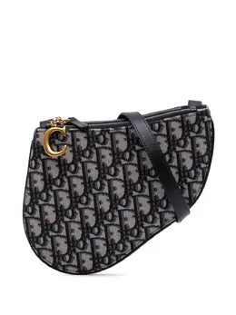 Christian Dior Pre-Owned: Голубая сумка через плечо 
