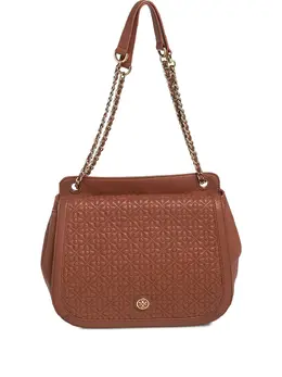 Tory Burch: Коричневая сумка 