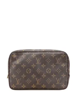 Louis Vuitton Pre-Owned: Коричневый клатч 