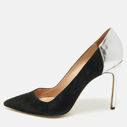 Manolo Blahnik: Серебристые туфли 