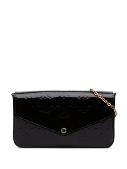 Louis Vuitton Pre-Owned: Фиолетовая сумка через плечо 