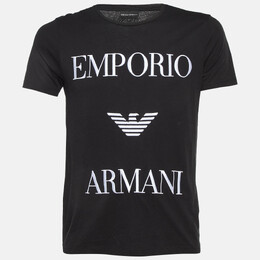 Emporio Armani: Чёрная футболка 