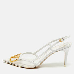 Valentino: Белые туфли  VLogo