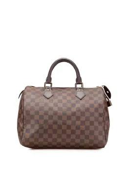 Louis Vuitton Pre-Owned: Коричневая сумка 