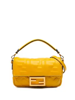 Fendi Pre-Owned: Жёлтая сумка 