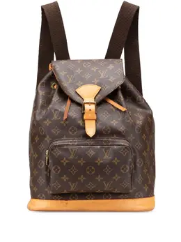 Louis Vuitton Pre-Owned: Коричневый рюкзак 