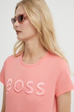BOSS: Хлопковая футболка 