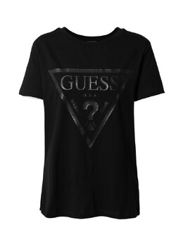 GUESS: Чёрная футболка 
