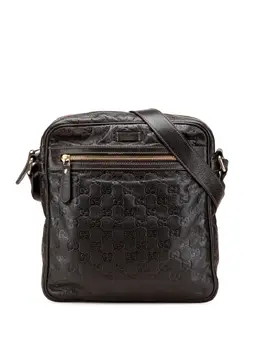 Gucci Pre-Owned: Коричневая сумка через плечо 