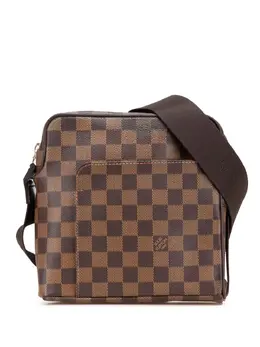 Louis Vuitton Pre-Owned: Коричневая сумка через плечо 