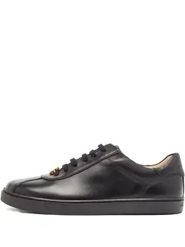 Gianvito Rossi: Чёрные кроссовки 