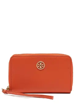 Tory Burch: Оранжевый кошелёк 