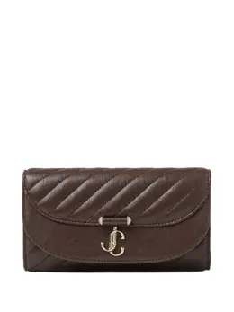 Jimmy Choo: Коричневый клатч 