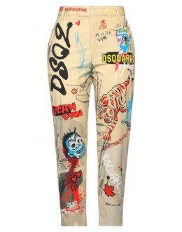 Dsquared2: Брюки с завышенной талией 