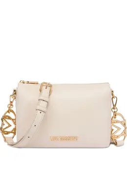 Love Moschino: Белая сумка через плечо 