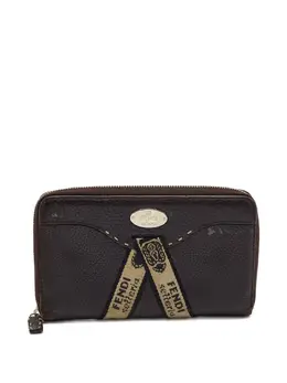 Fendi Pre-Owned: Коричневый кошелёк 