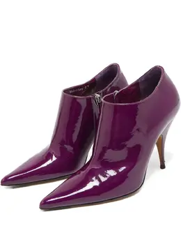 Christian Dior Pre-Owned: Фиолетовые ботинки 