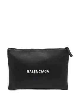 Balenciaga Pre-Owned: Чёрный клатч 