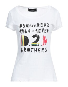 Dsquared2: Белая футболка 
