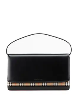 Burberry Pre-Owned: Чёрная сумка 