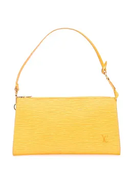 Louis Vuitton Pre-Owned: Жёлтая сумка 