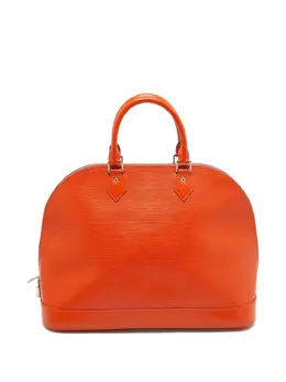 Louis Vuitton Pre-Owned: Оранжевая сумка-шоппер 