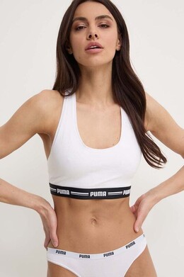 PUMA: Белый бюстгальтер 