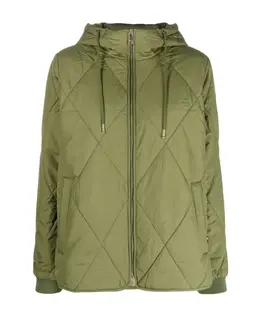Tommy Hilfiger: Зелёный пуховик 