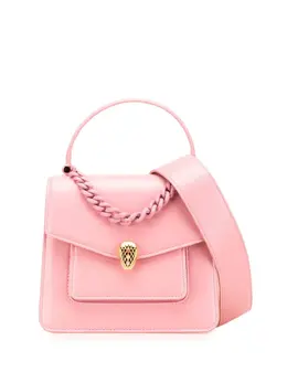 Bvlgari Pre-Owned: Розовая сумка на руку 