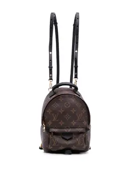 Louis Vuitton Pre-Owned: Чёрный рюкзак 