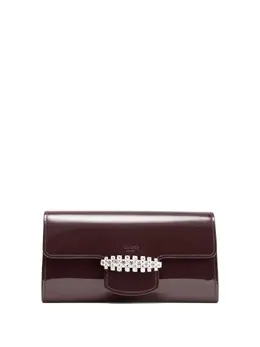 Jimmy Choo: Коричневый клатч  Bing