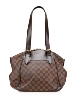 Louis Vuitton Pre-Owned: Коричневая сумка 