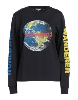 Dsquared2: Чёрная футболка 