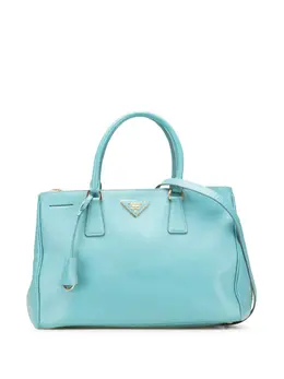 Prada Pre-Owned: Голубая сумка 