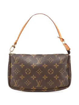 Louis Vuitton Pre-Owned: Коричневая сумка 