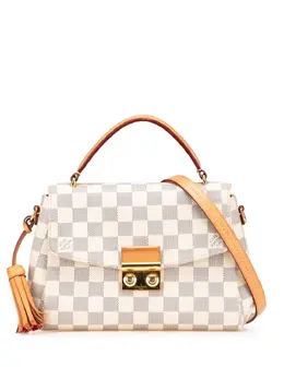 Louis Vuitton Pre-Owned: Белая сумка 